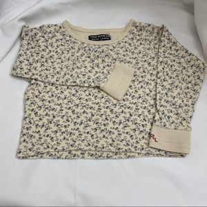 Polo Ralph Lauren Floral Print Long Sleeve Tee
